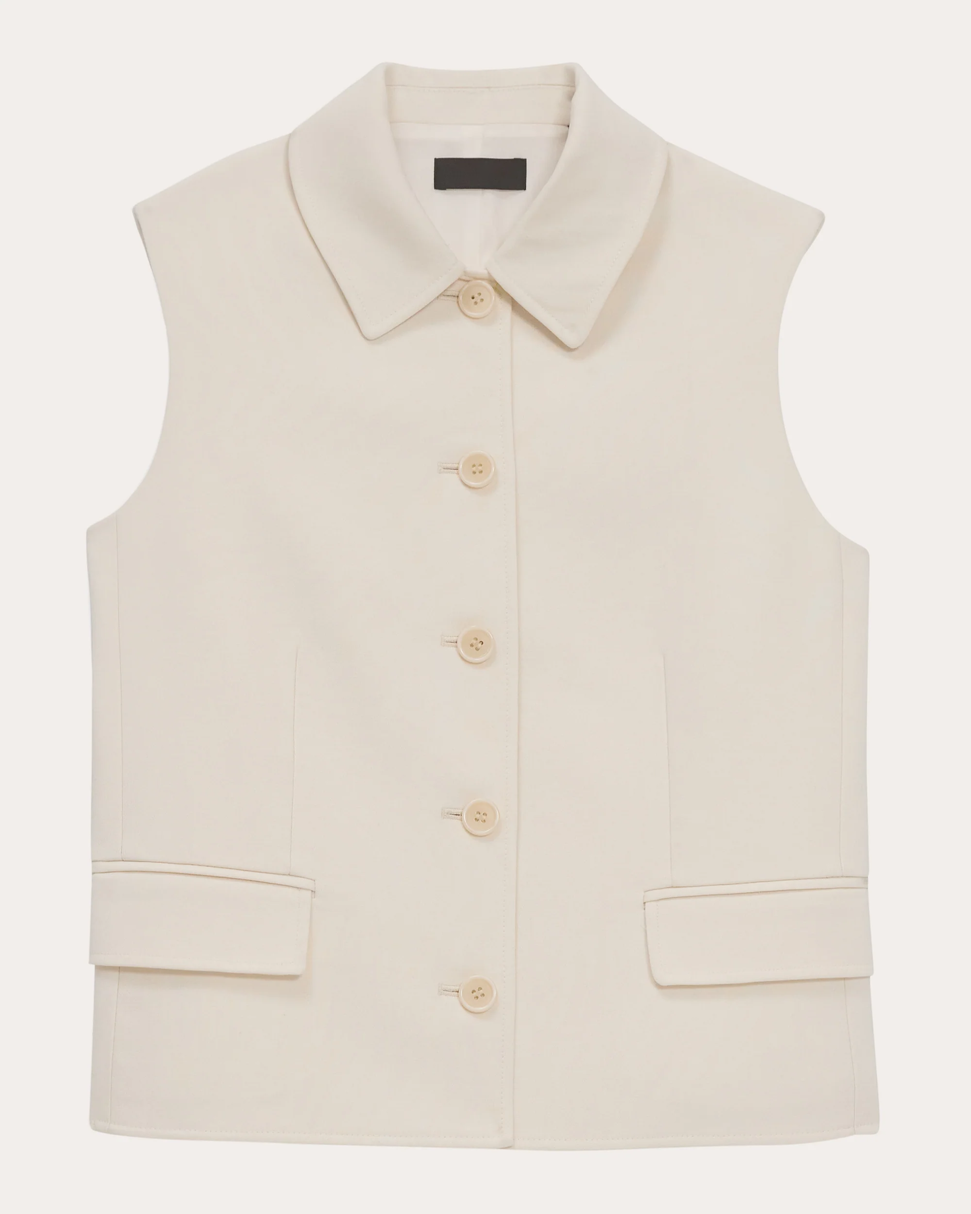 [Th**ry] Triacetate Tailored Vest - Weekdayslulu