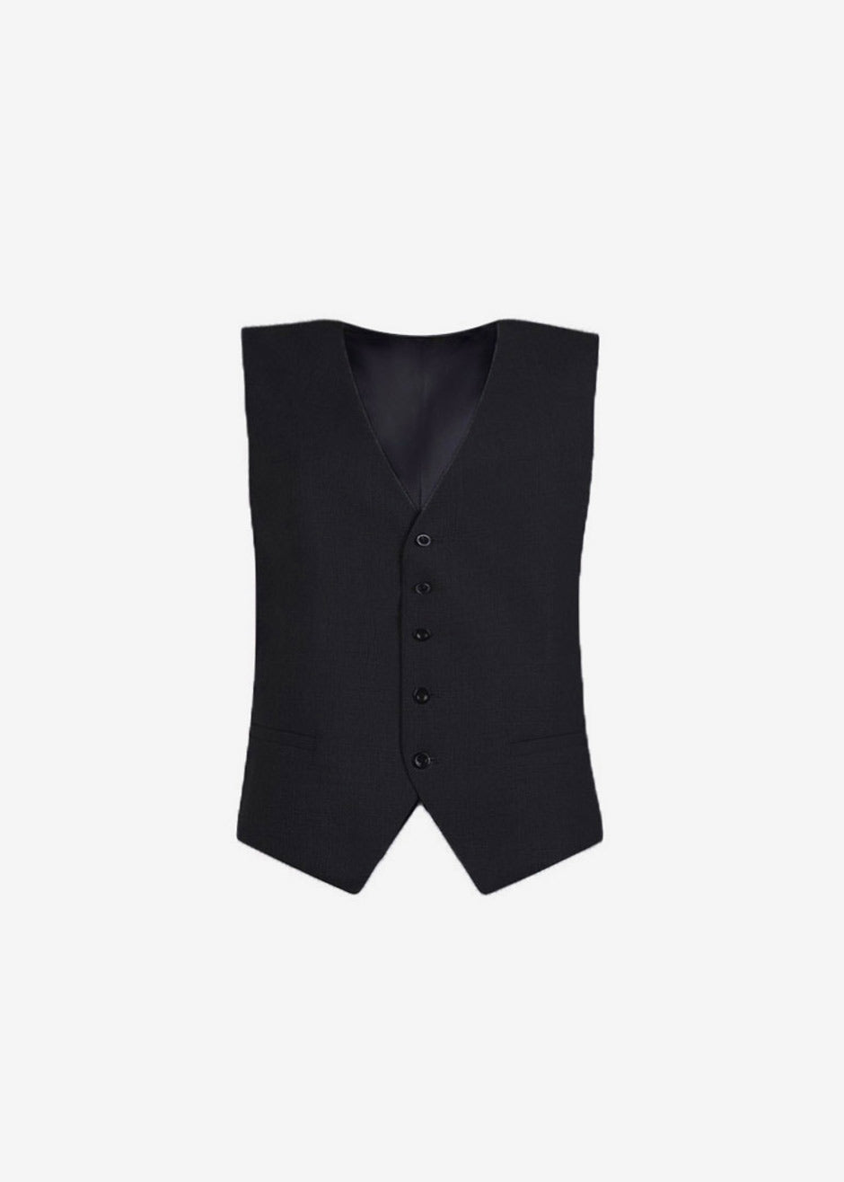 [Th* Fr**kie Sh*p] Wool-Blend V-Neck Single-Breasted Vest - Weekdayslulu