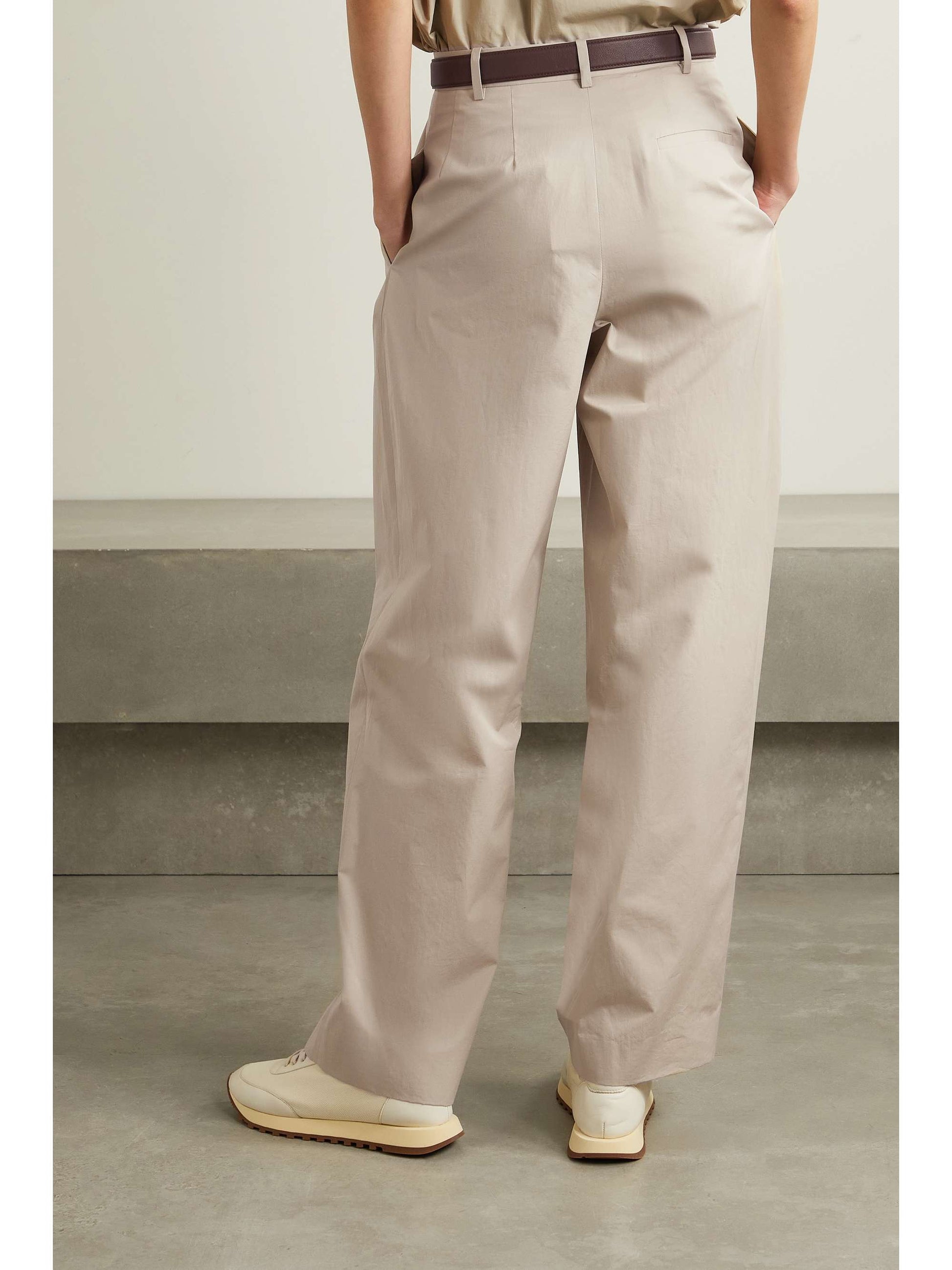 [Th* R*w] Bufus High-Rise Cotton Pants - Weekdayslulu