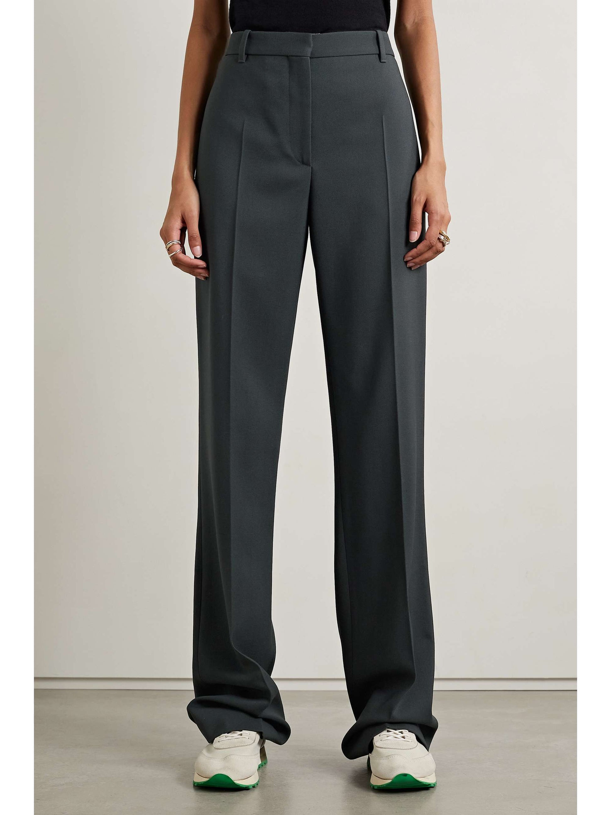 [Th* R*w] Pietrina wool-twill straight-leg pants - Weekdayslulu