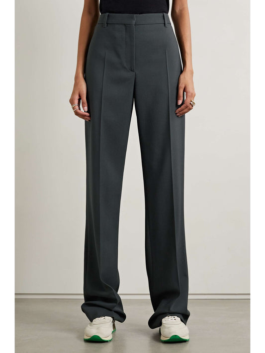 [Th* R*w] Pietrina wool-twill straight-leg pants