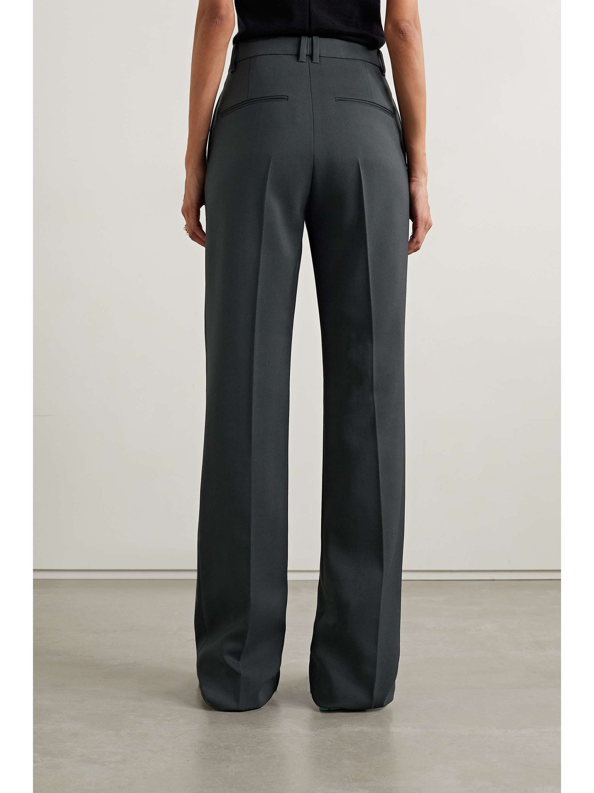 [Th* R*w] Pietrina wool-twill straight-leg pants - Weekdayslulu