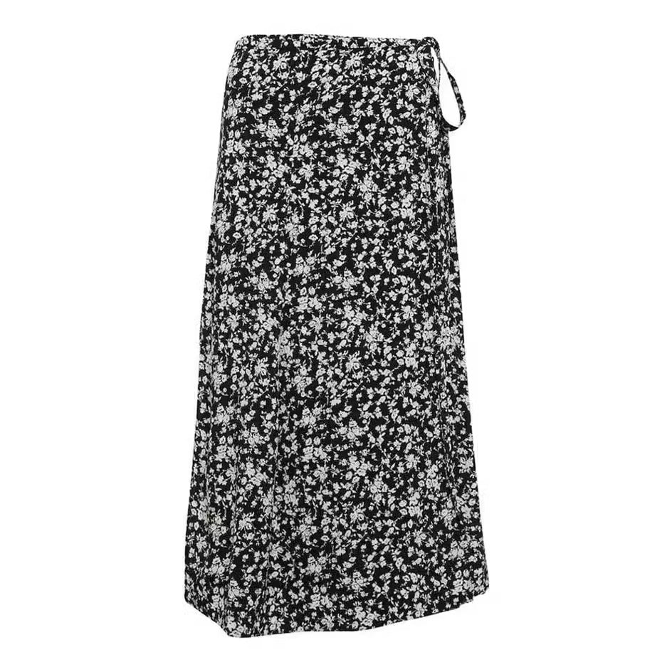 [Ga*n*] Floral Midi Skirt - Weekdayslulu