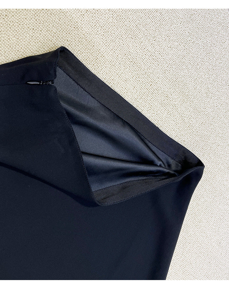 [Th**ry] Triacetate A-Line Midi Skirt - Weekdayslulu