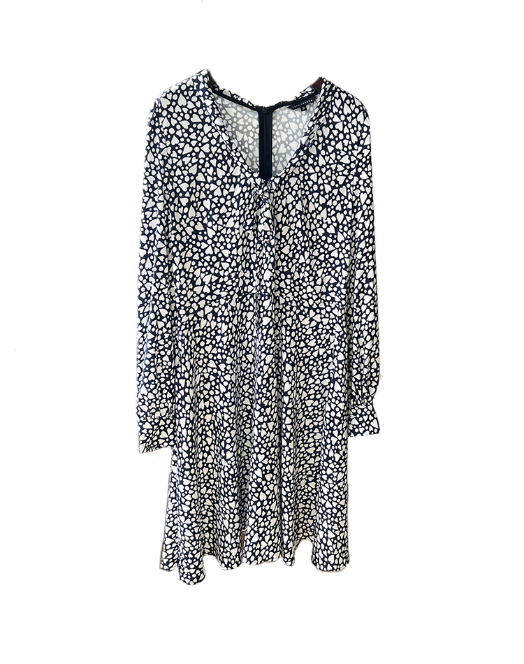 French Floral Tie-Front Shirt Dress - Weekdayslulu