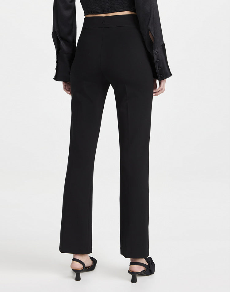 [R*g & B*ne] High-Waist Stretch Trousers - Weekdayslulu