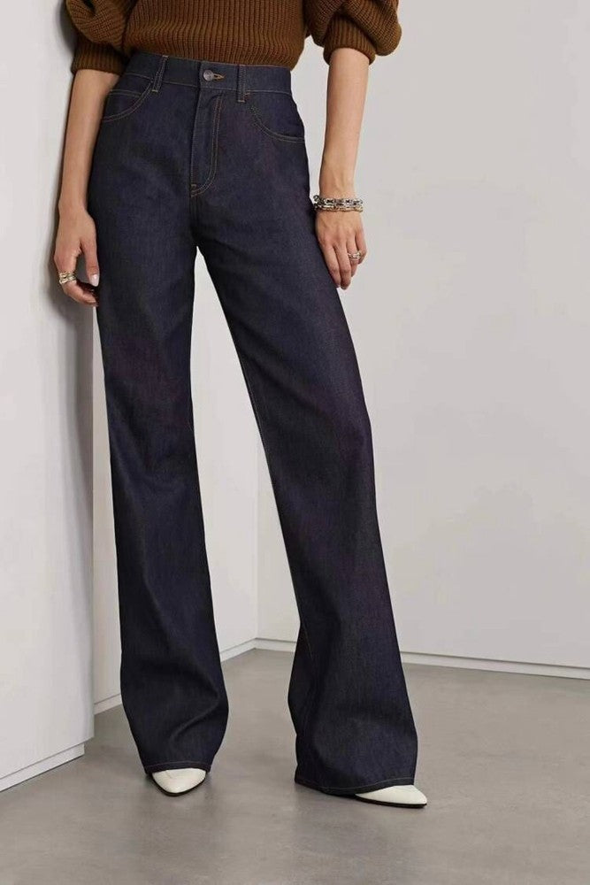 [Th* R*w] Montes High-Rise Straight-Leg Jeans - Weekdayslulu