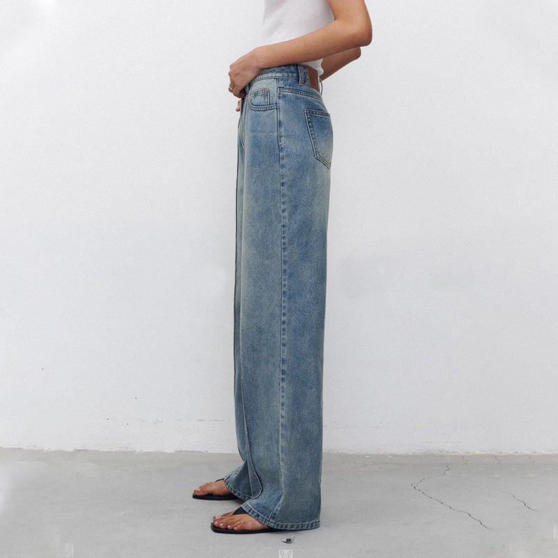 [Th* R*w] Retro Wide-Leg Straight Jeans - Weekdayslulu