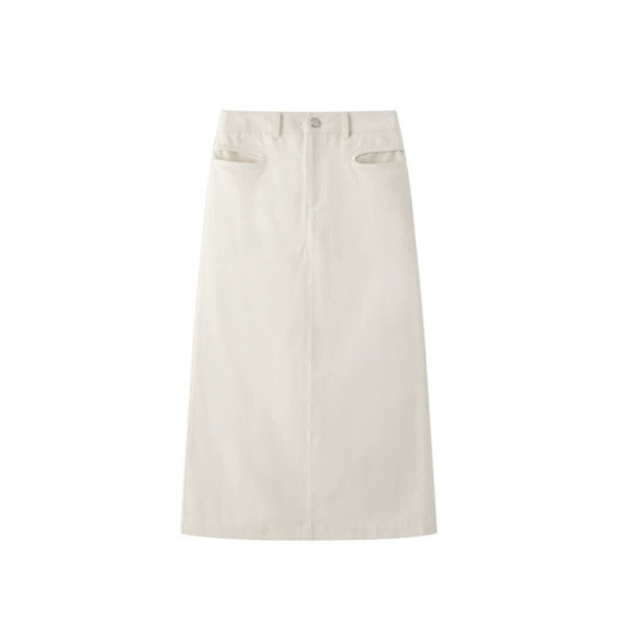 High-Waisted Cotton A-Line Skirt - Weekdayslulu