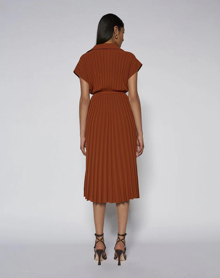 [Sc*nl*n The*d*re] Caramel Midi Dress - Weekdayslulu