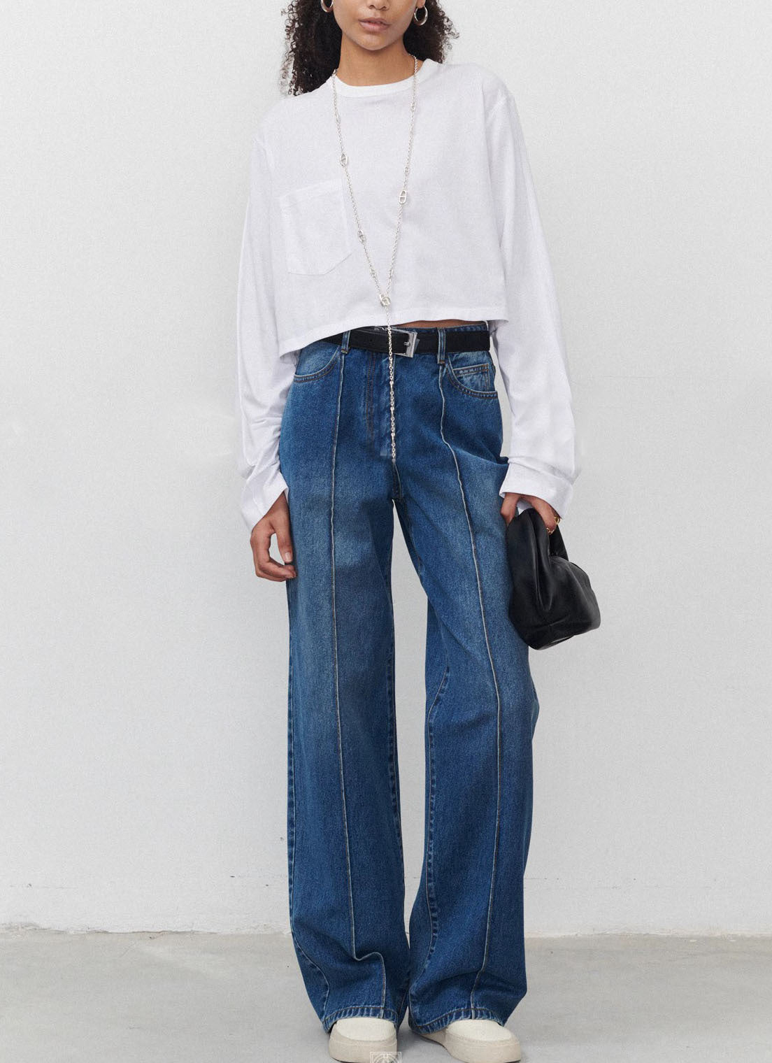 [Th* R*w] Retro Wide-Leg Straight Jeans - Weekdayslulu