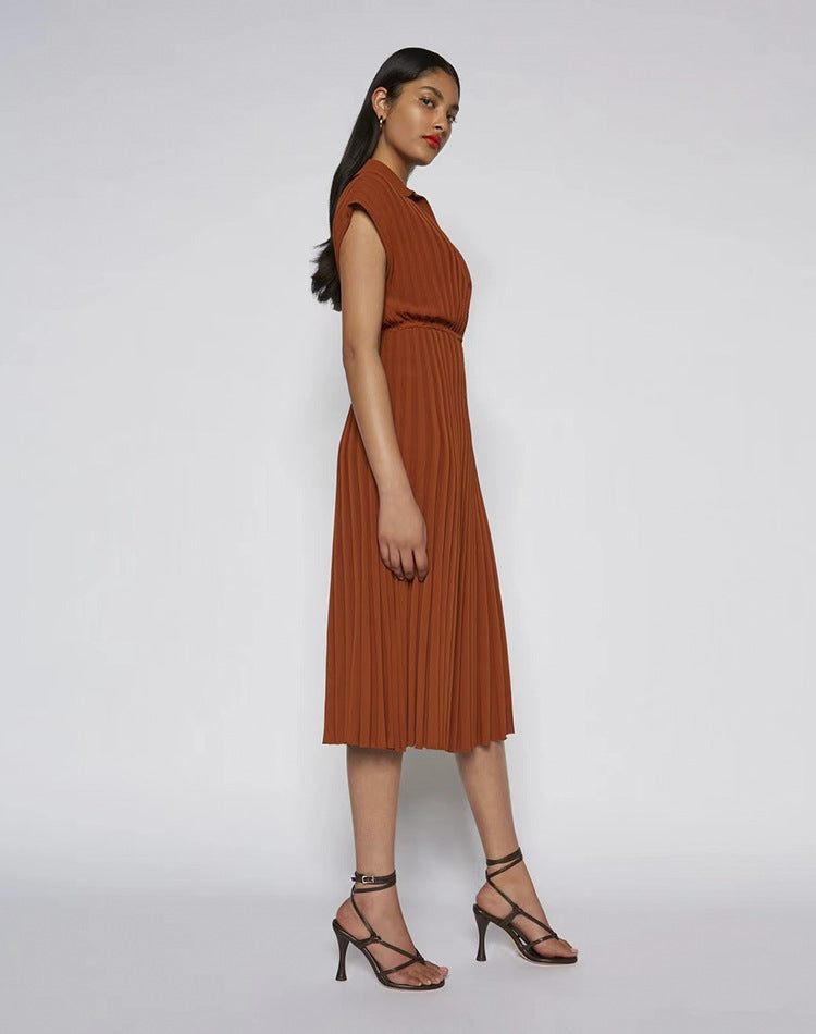 [Sc*nl*n The*d*re] Caramel Midi Dress - Weekdayslulu