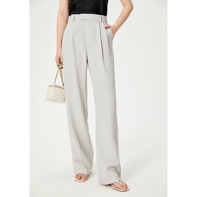 Triacetate Drape Trousers