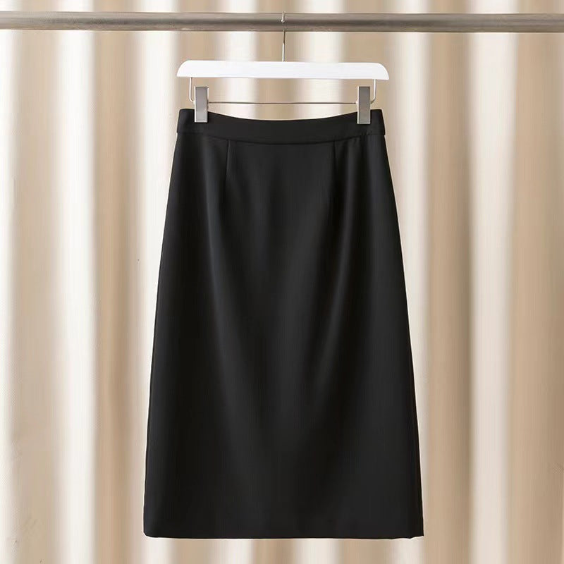 [Th**ry] Triacetate Draped Wrap Midi Skirt - Weekdayslulu