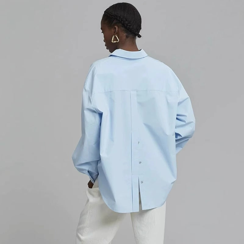 [Th* Frank** Sh*p] Mayim Oversized Shirt - Weekdayslulu