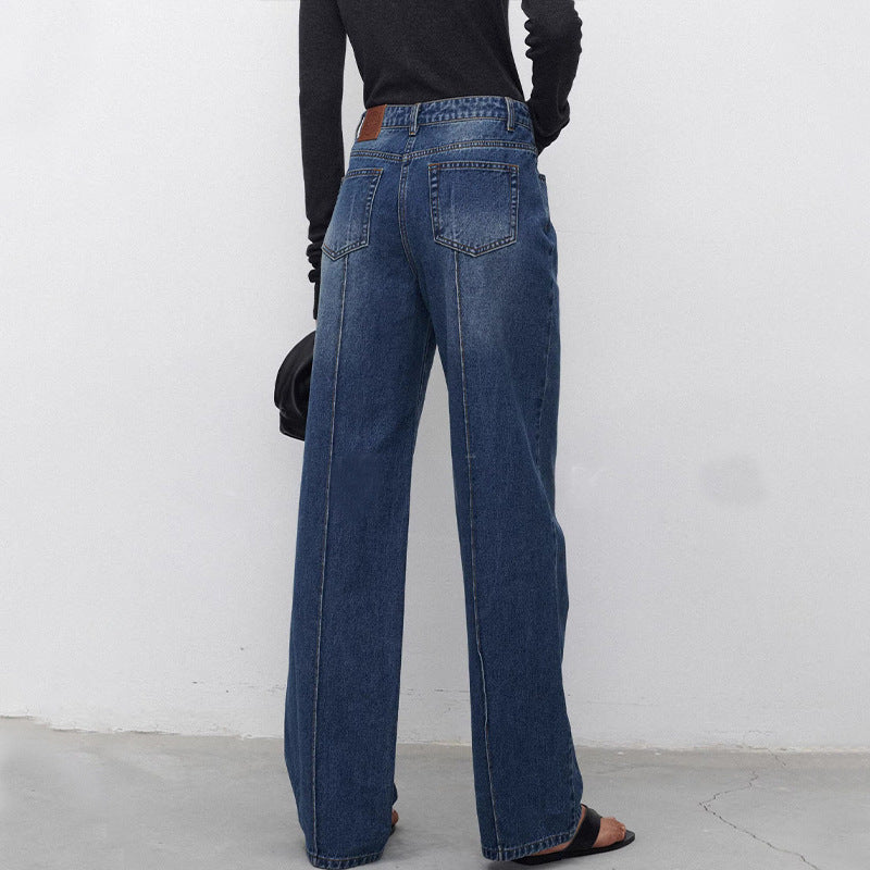 [Th* R*w] Retro Wide-Leg Straight Jeans - Weekdayslulu