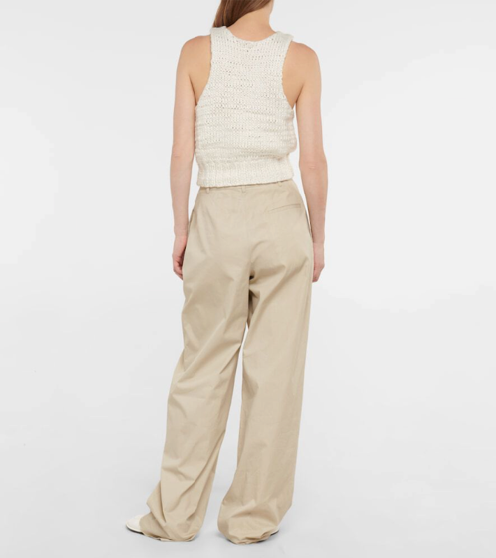 [Th* R*w] Bufus High-Rise Cotton Pants - Weekdayslulu