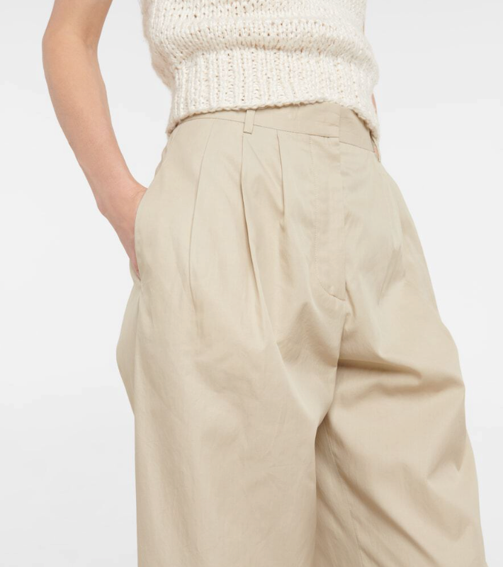 [Th* R*w] Bufus High-Rise Cotton Pants - Weekdayslulu